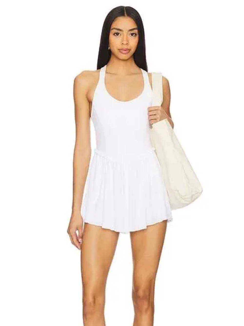Free People Smockin Hot Dress White Size M NWOT